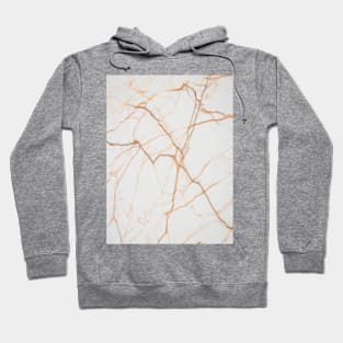 preppy abstract stylish minimalist Beige white marble swirls Hoodie